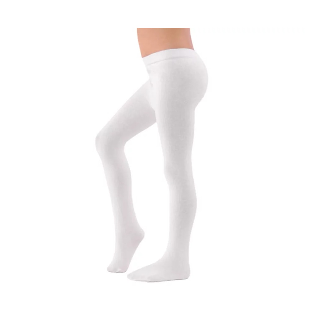 Meia Calca Selene Infantil Fio 80 72% Algodao 9555 Branco Meia Calca Selene Infantil Fio 80 72% Algodao 9555 Branco