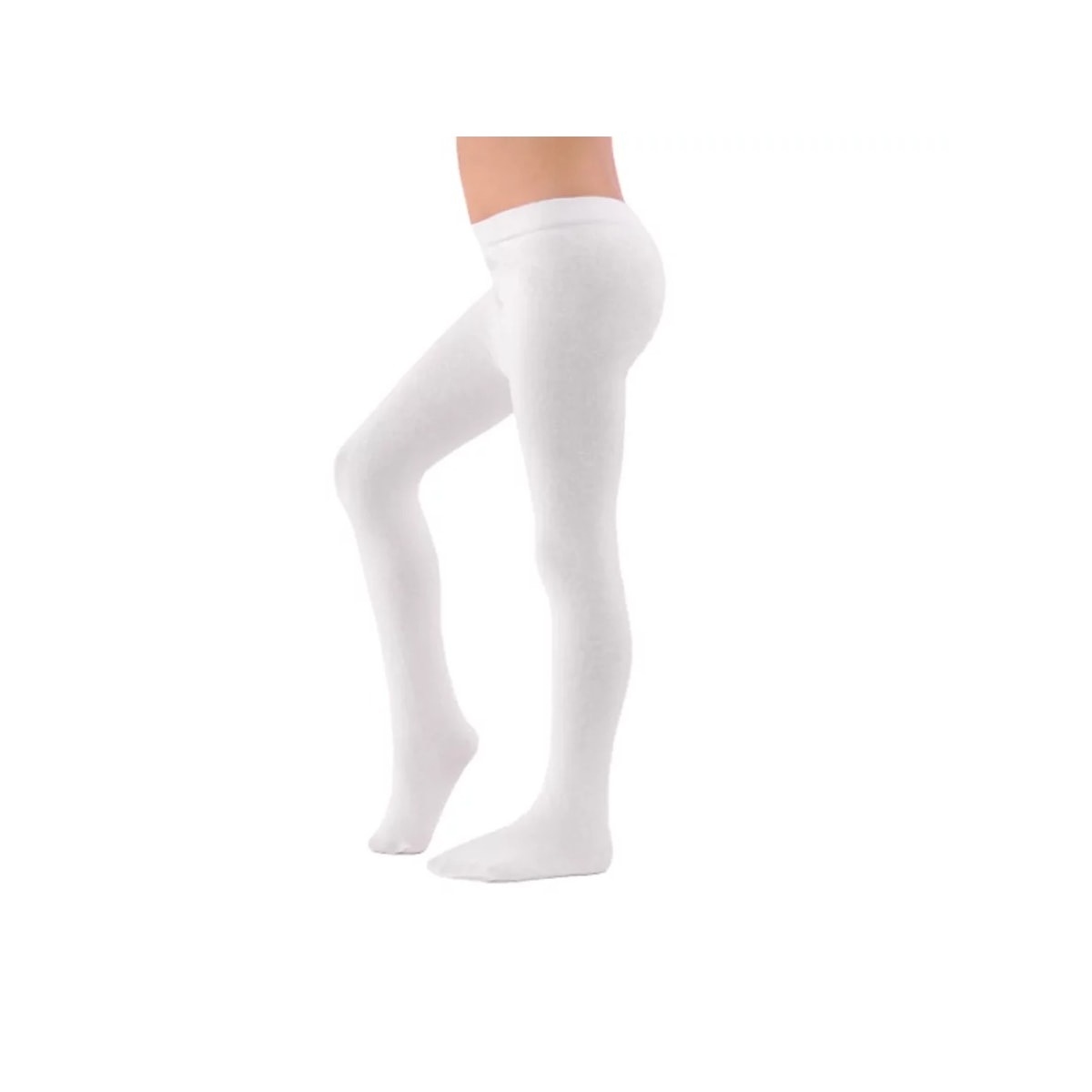 Meia Calca Selene Infantil Fio 80 72% Algodao 9555 Branco
