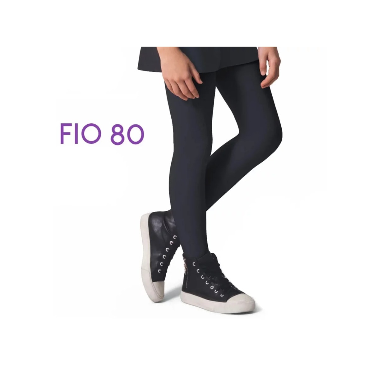 Meia Calca Selene Infantil Fio 80 72% Algodao 9555 Preto Meia Calca Selene Infantil Fio 80 72% Algodao 9555 Preto