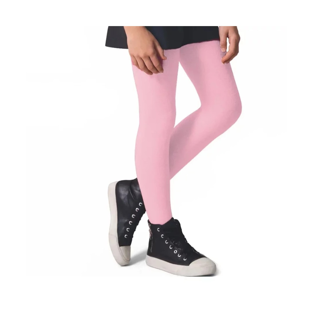 Meia Calca Selene Infantil Fio 80 72% Algodao 9555 Rosa Claro