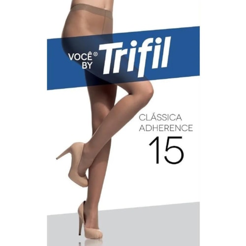Detalhe - Meia Calça Trifil Adherence Fio 15 W06394 Tabaco