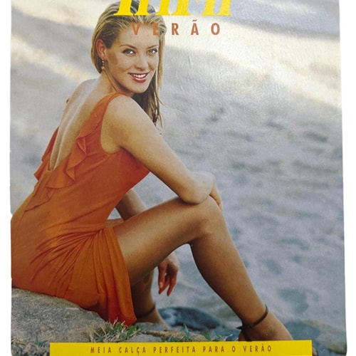 Detalhe - Meia-Calça Trifil Verão Fio 10 W06446 Tabaco