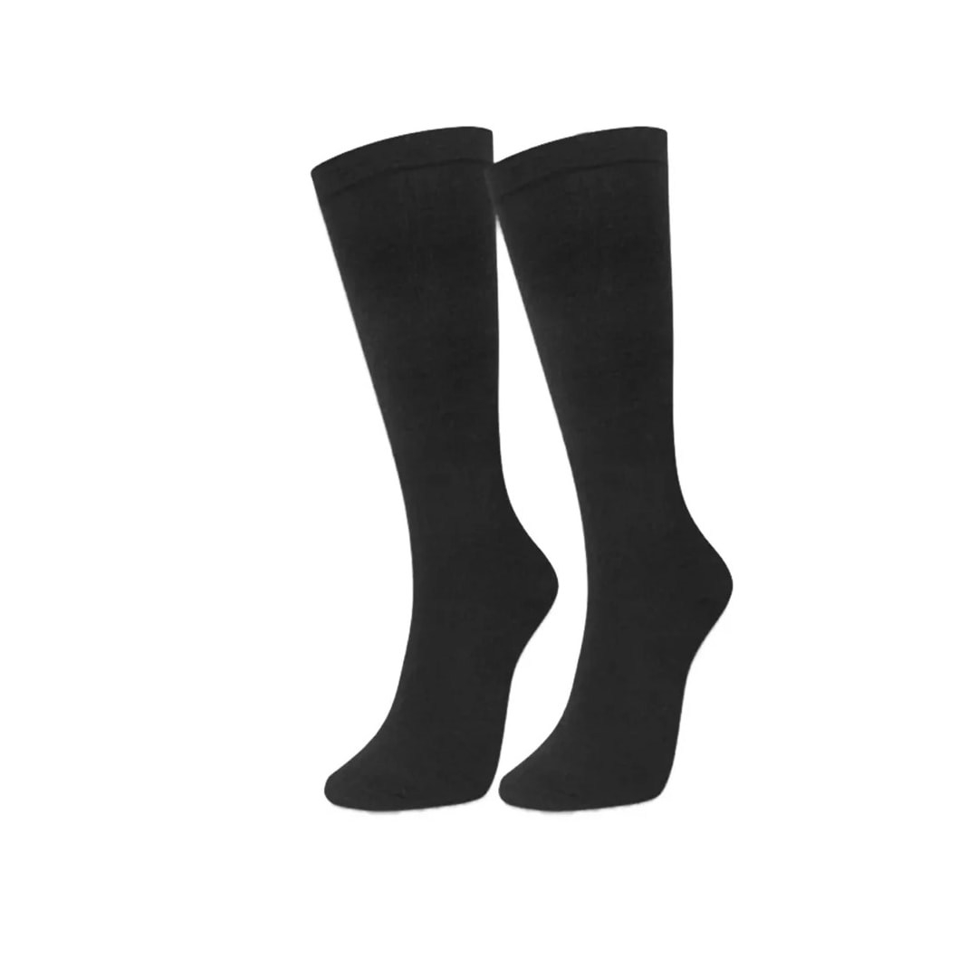 Meia Feminina 3/4 Inverno 68% Acrilico 7001 Preto Meia Feminina 3/4 Inverno 68% Acrilico 7001 Preto
