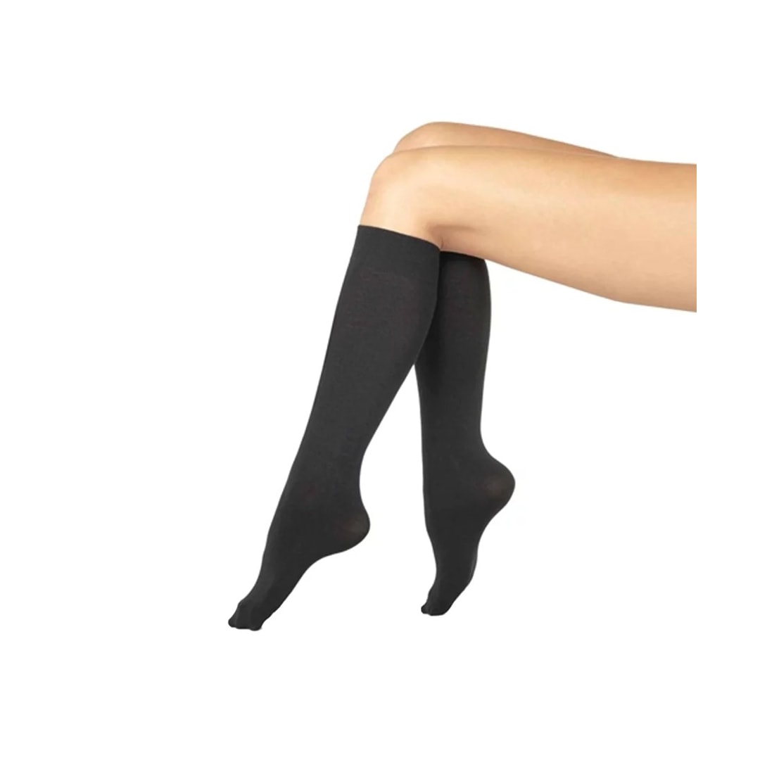 Meia Feminina 3/4 Inverno 68% Acrilico 7001 Preto Meia Feminina 3/4 Inverno 68% Acrilico 7001 Preto
