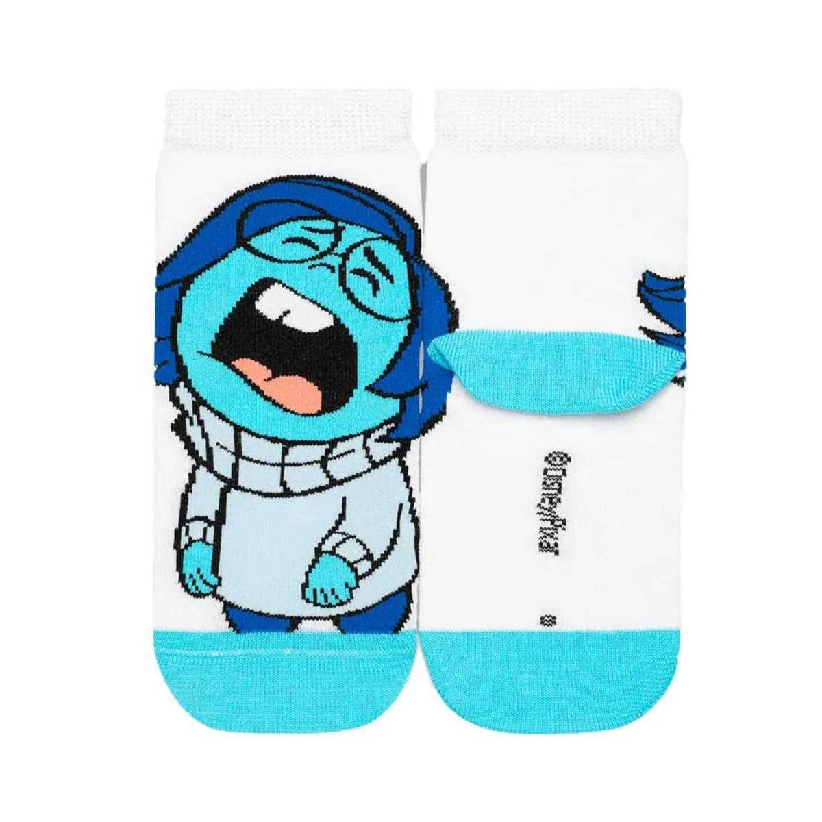 Meia Lupo Infantil 02403 Branca/Tristeza Meia Lupo Infantil 02403 Branca/Tristeza