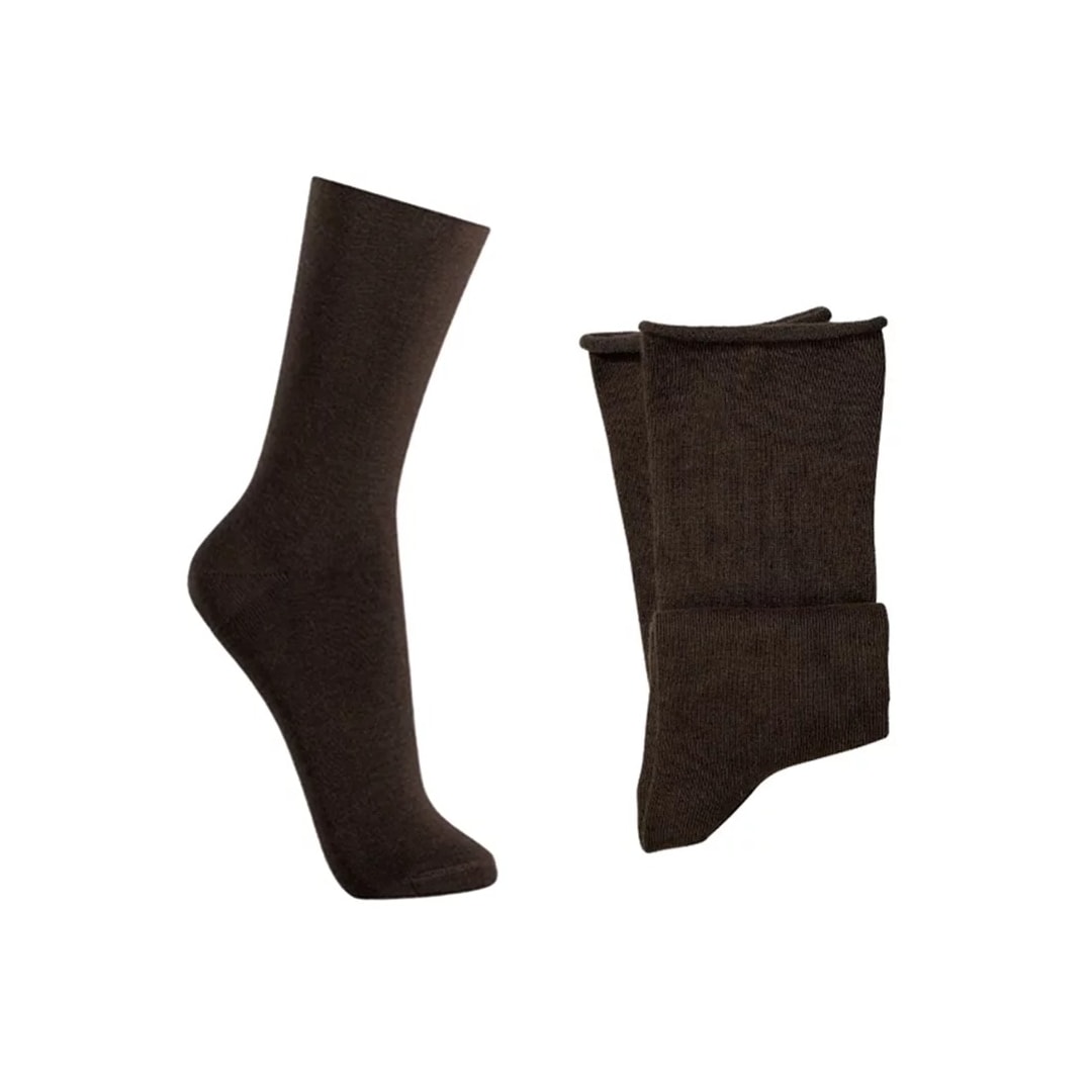 Meia Lupo Masculina S/ Punho 82% Algodao 1275 Cafe
