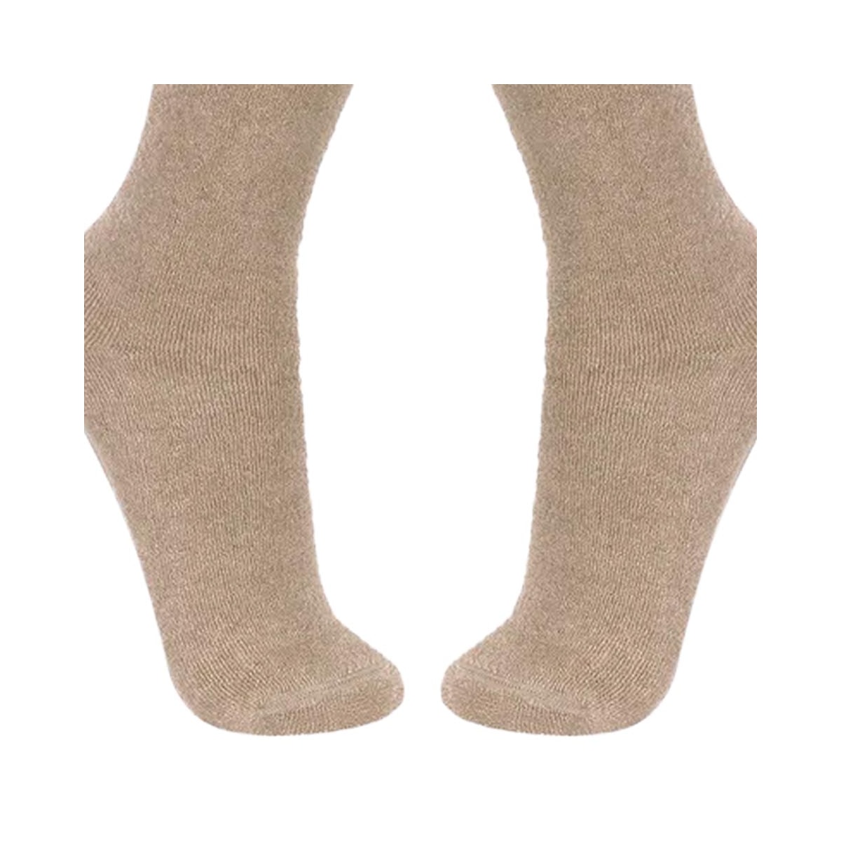 Meia Lupo Masculina Sem Punho 82% Algodao 1275 Bege Mescla Meia Lupo Masculina Sem Punho 82% Algodao 1275 Bege Mescla