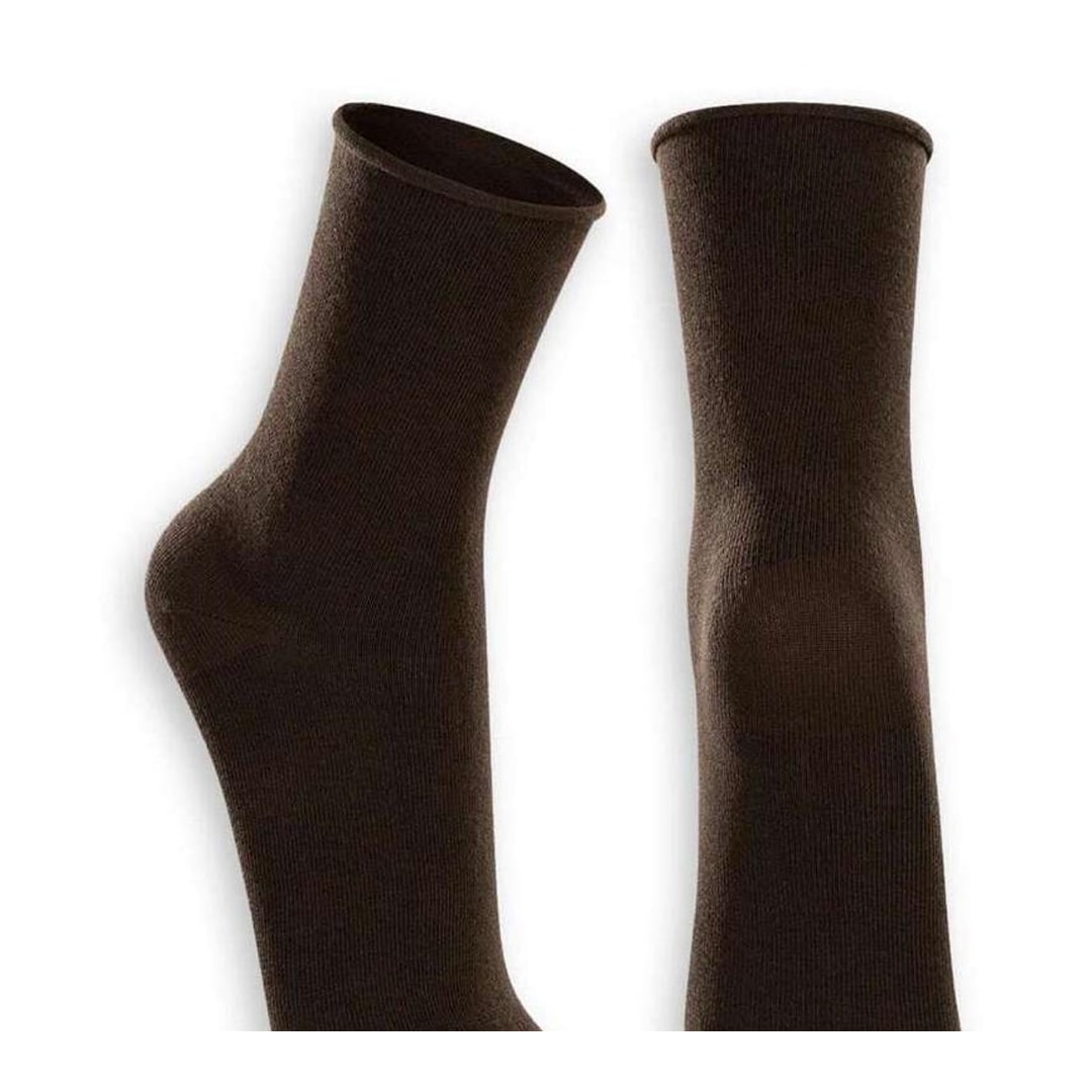 Meia Lupo Masculina Sem Punho 82% Algodao 1275 Cafe Marrom