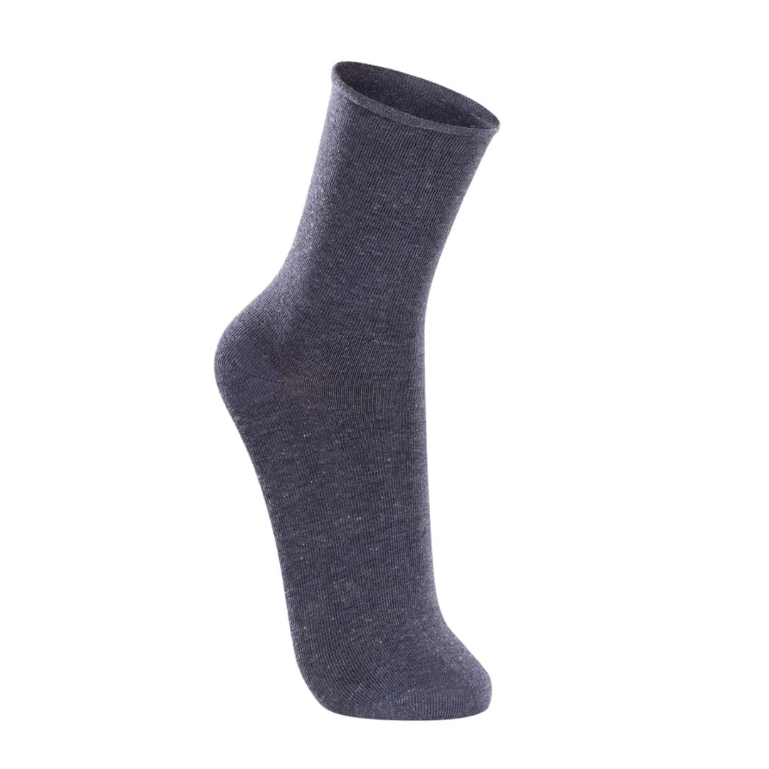 Meia Lupo Masculina Sem Punho 82% Algodao 1275 Mescla Jeans