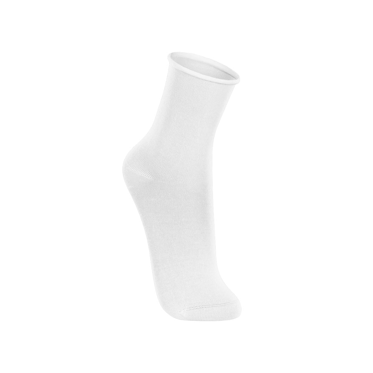 Meia Lupo Sem Punho Cano Médio 04421 Branca