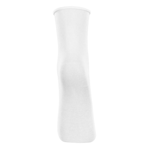 Detalhe - Meia Lupo Sem Punho Cano Médio 04421 Branca