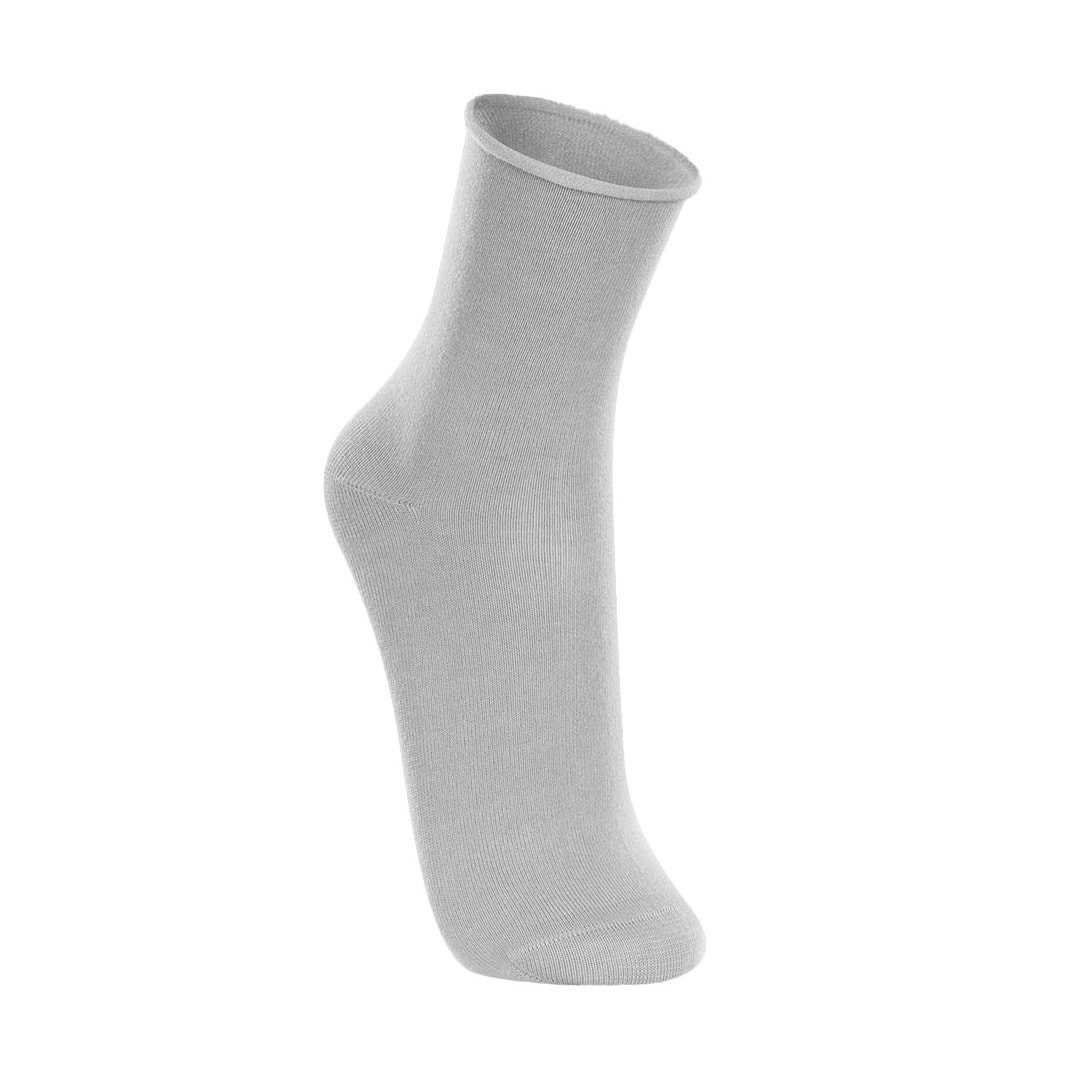 Meia Lupo Sem Punho Cano Médio 04421 Medium Grey