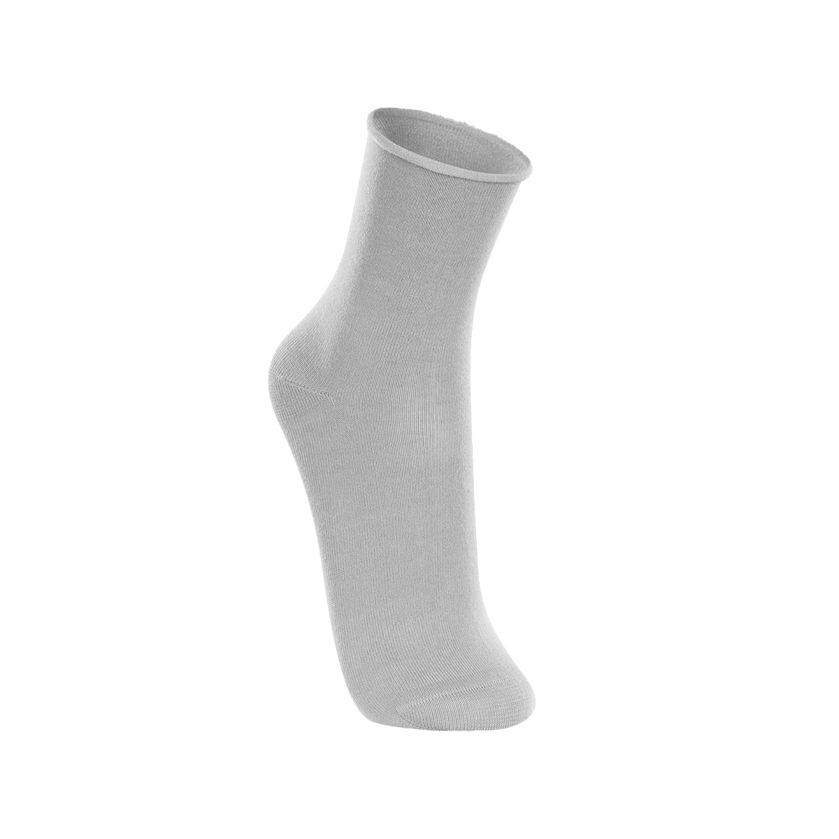Meia Lupo Sem Punho Cano Médio 04421 Medium Grey Meia Lupo Sem Punho Cano Médio 04421 Medium Grey