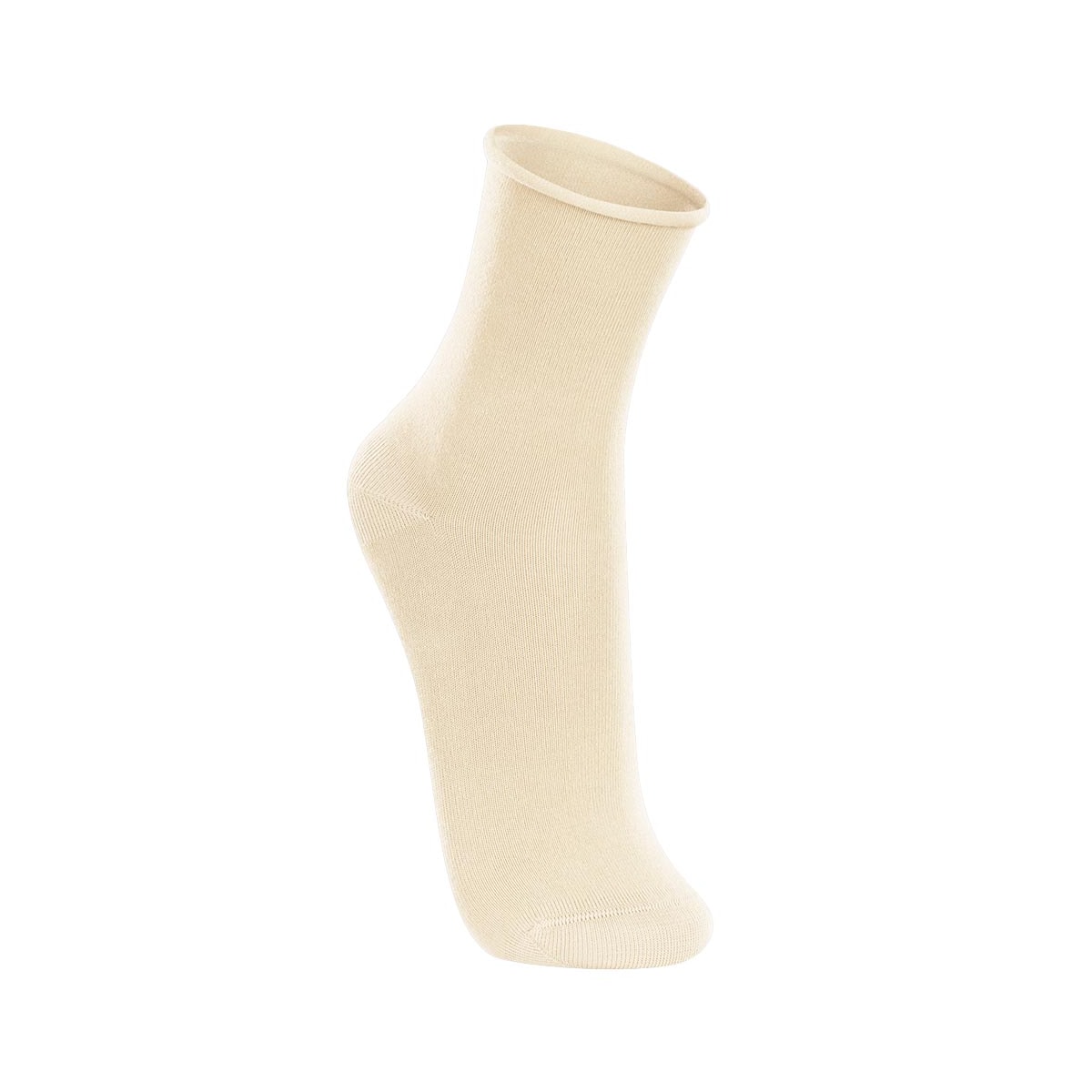 Meia Lupo Sem Punho Cano Médio 04421 Natural