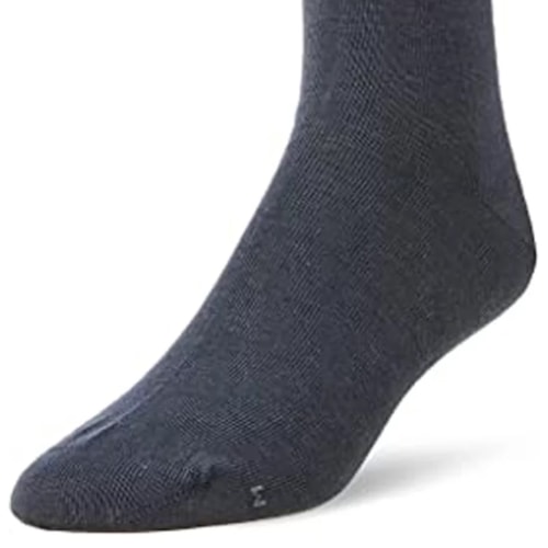 Detalhe - Meia Lupo Social 100%Poliamida Classica 1100 Grafite