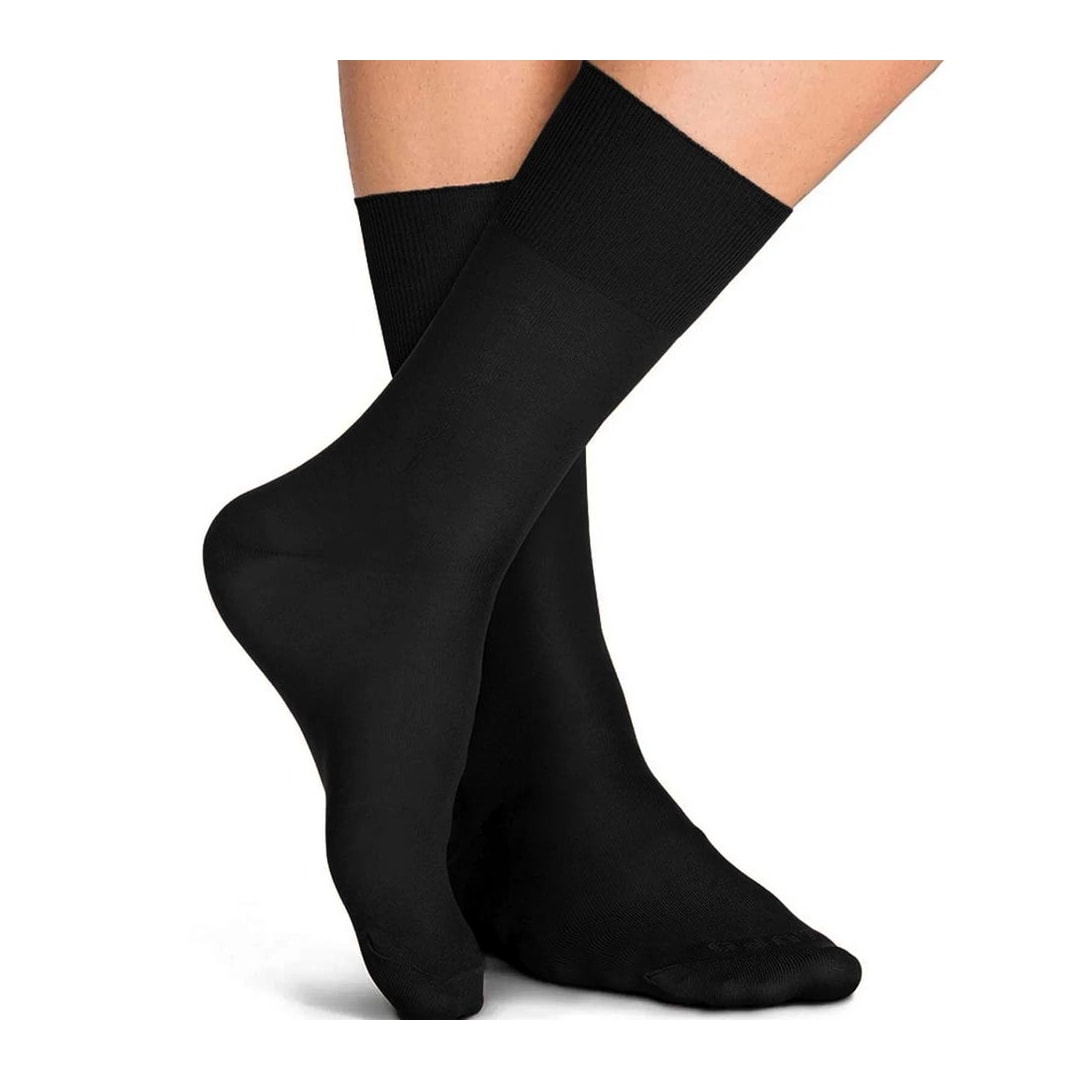 Meia Lupo Social 100%Poliamida Classica 1100 Preto