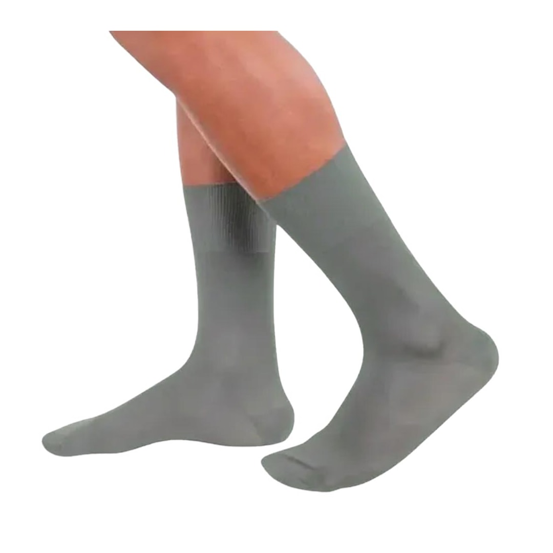 Meia Lupo Social Clássica 1100 Cinza