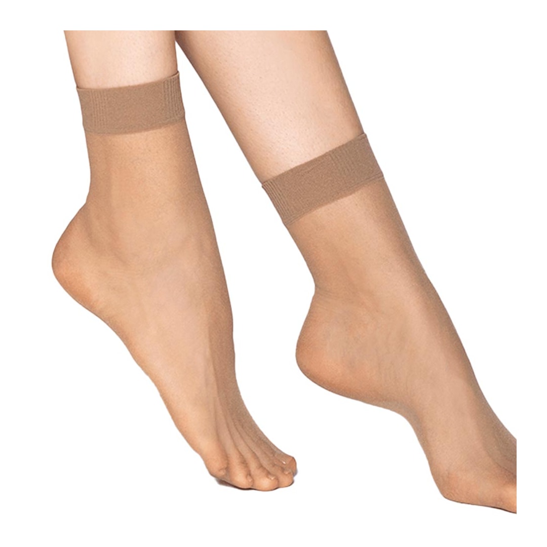 Meia Lupo Soquete Fina Fio 20 Loba 5530 Natural Peach Meia Lupo Soquete Fina Fio 20 Loba 5530 Natural Peach