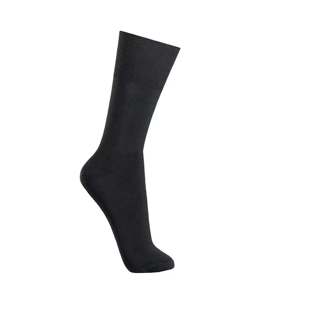 Meia Masculina Sem Punho 72% Algodao 8025 Preto