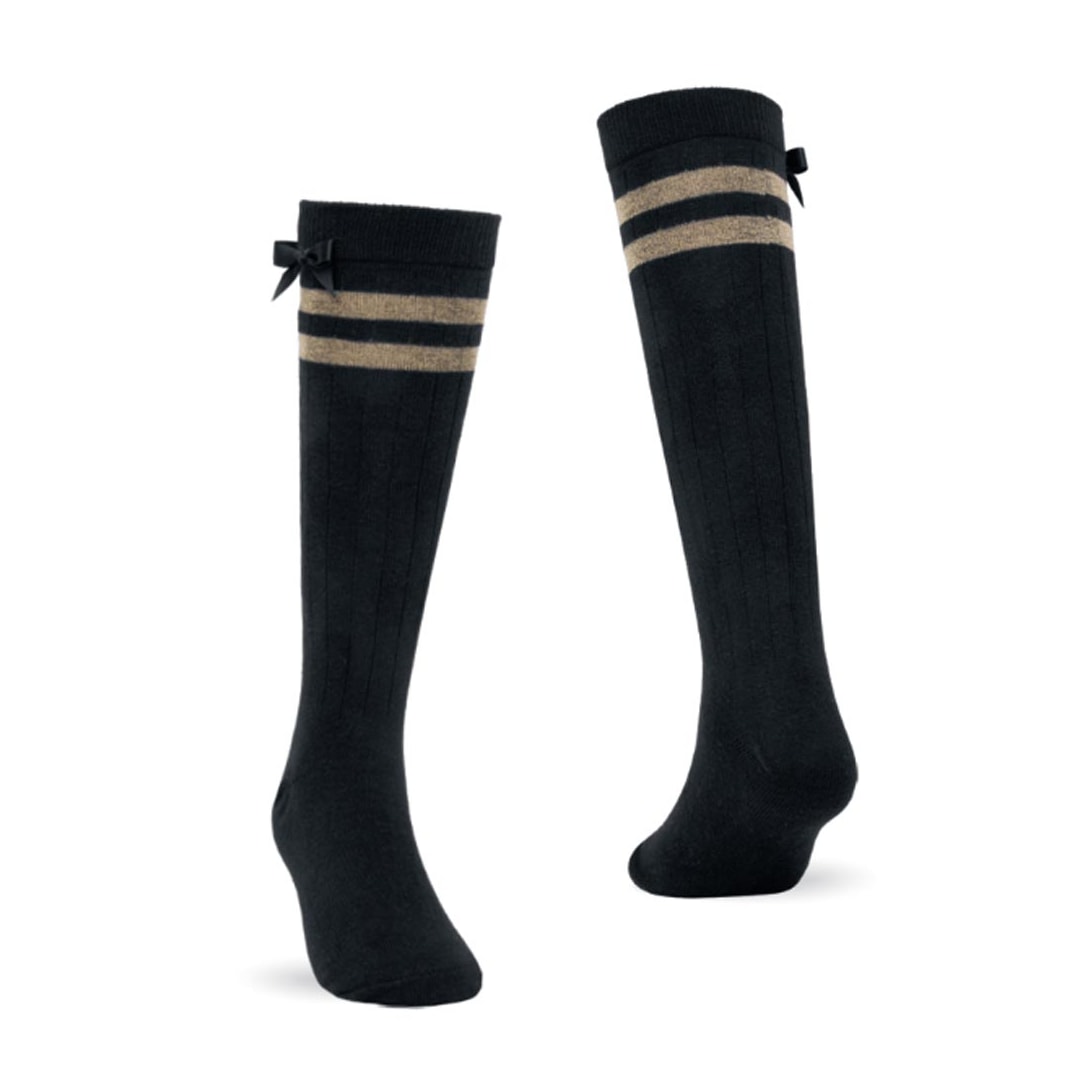 Meia Selene Avulsa 3/4 Menina 2150 Preto