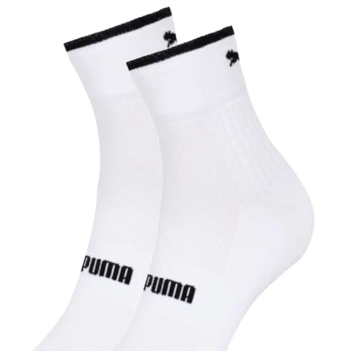 Detalhe - Meia Selene Cano Curto 4495 Branco