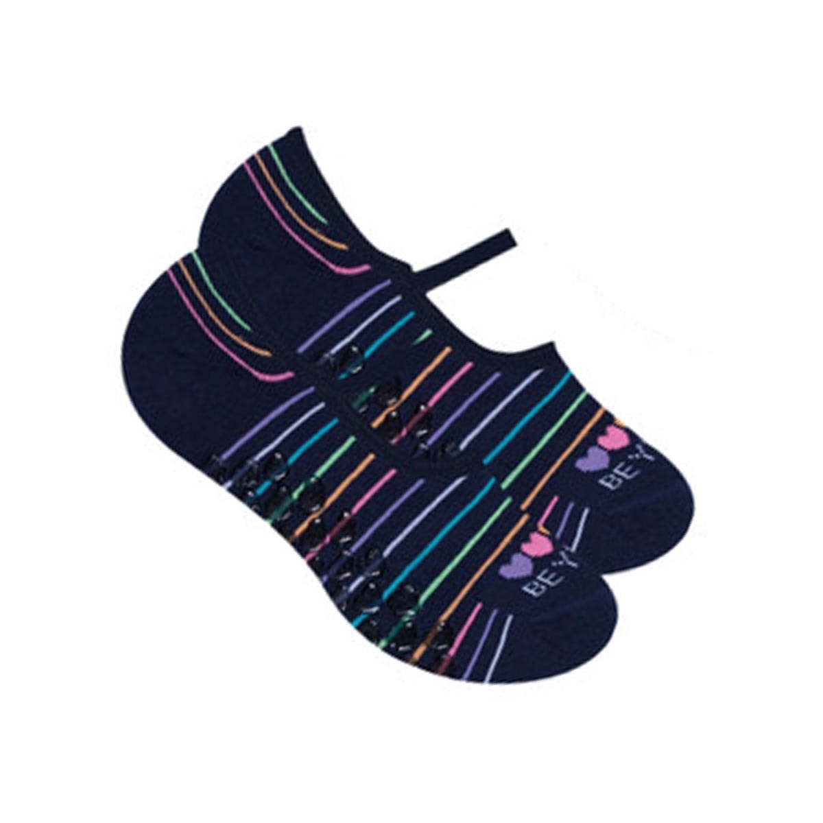 Meia Selene Infantil Meias Em Geral 2950 Preto/Coração Meia Selene Infantil Meias Em Geral 2950 Preto/Coração