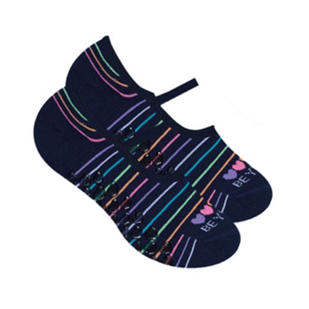Meia Selene Infantil Meias Em Geral 2950 Preto/Coração Meia Selene Infantil Meias Em Geral 2950 Preto/Coração