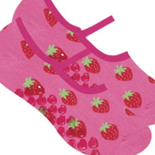 Detalhe - Meia Selene Infantil Meias Em Geral 2950 Rosa/Morango