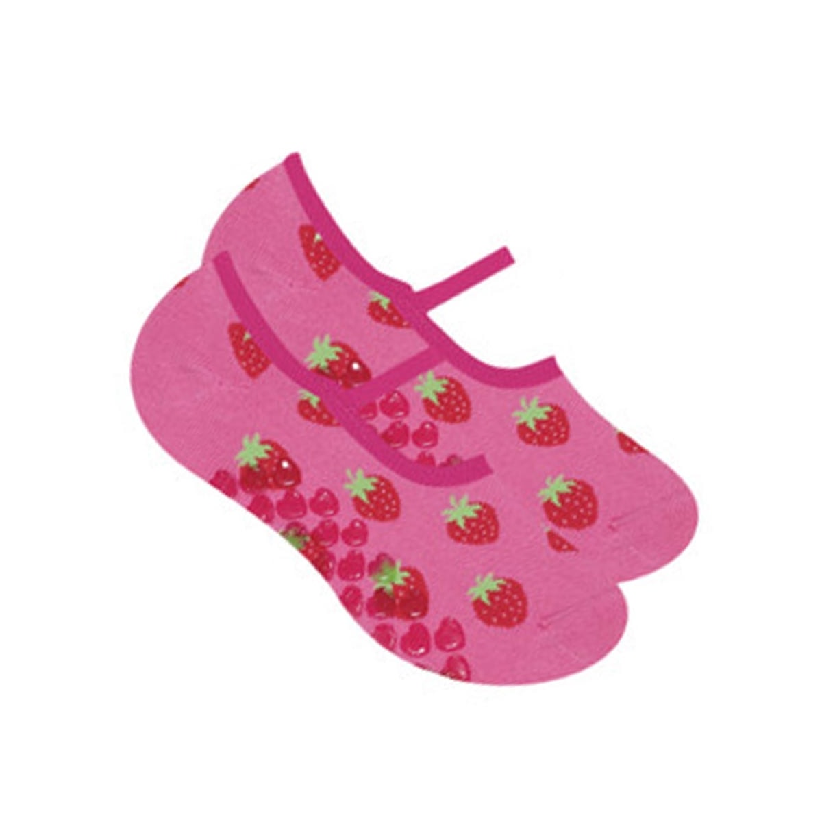 Meia Selene Infantil Meias Em Geral 2950 Rosa/Morango Meia Selene Infantil Meias Em Geral 2950 Rosa/Morango
