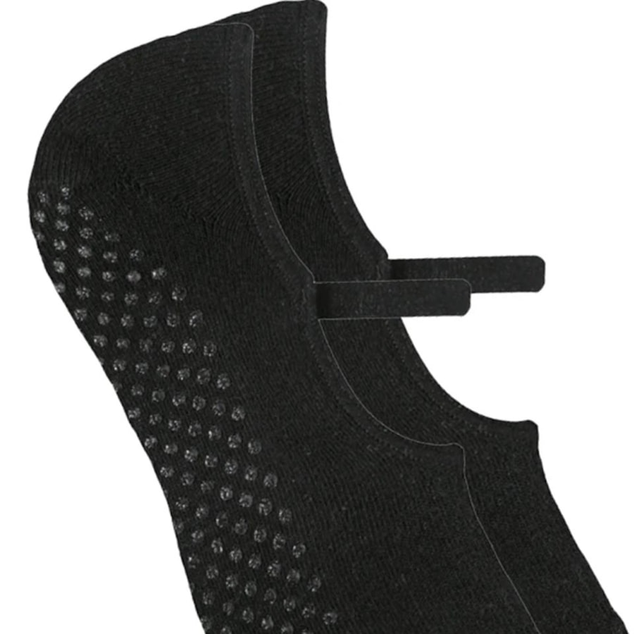 Meia Selene Pilates 76% Algodão 7850 Preto Meia Selene Pilates 76% Algodão 7850 Preto