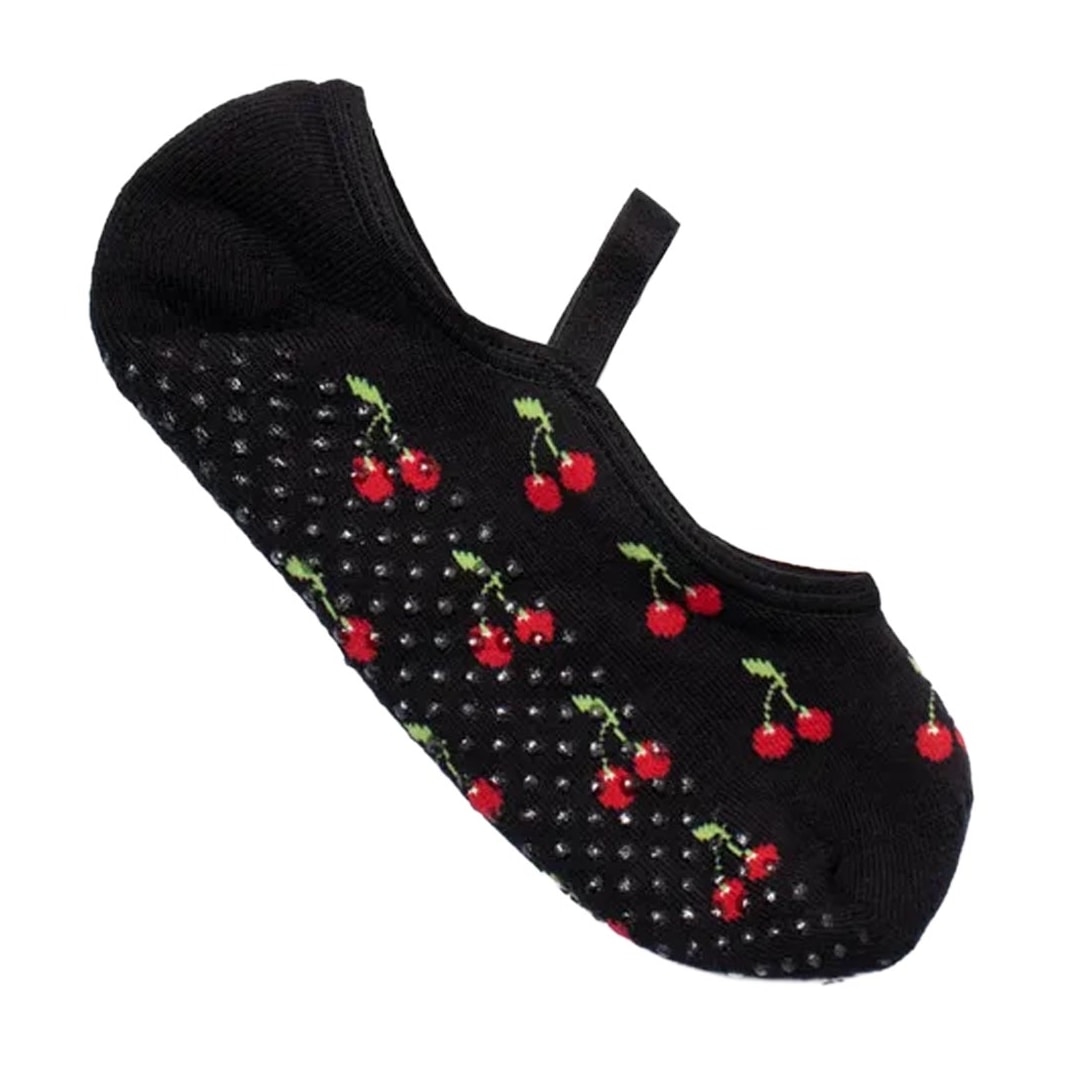 Meia Selene Pilates 76% Algodão 7850 Preto Meia Selene Pilates 76% Algodão 7850 Preto