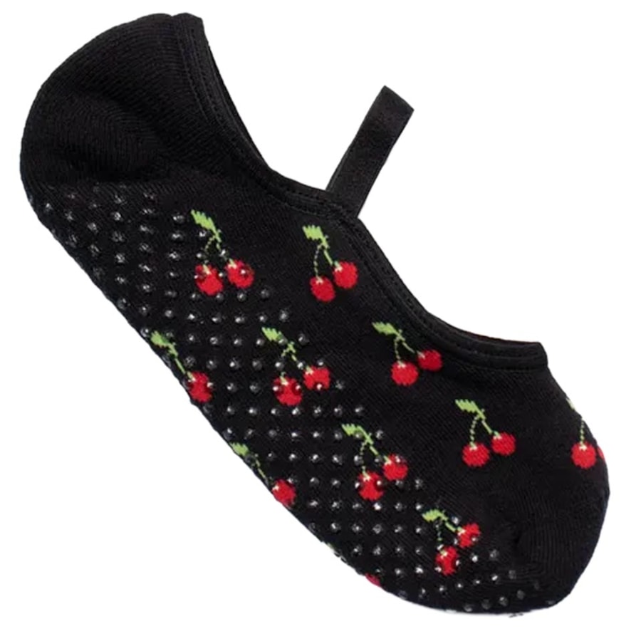 Meia Selene Pilates 76% Algodão 7850 Preto Meia Selene Pilates 76% Algodão 7850 Preto