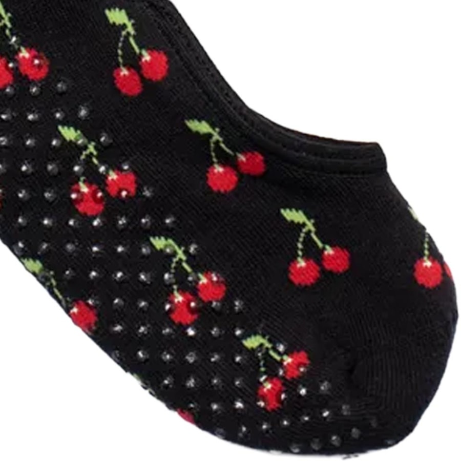 Meia Selene Pilates 76% Algodão 7850 Preto
