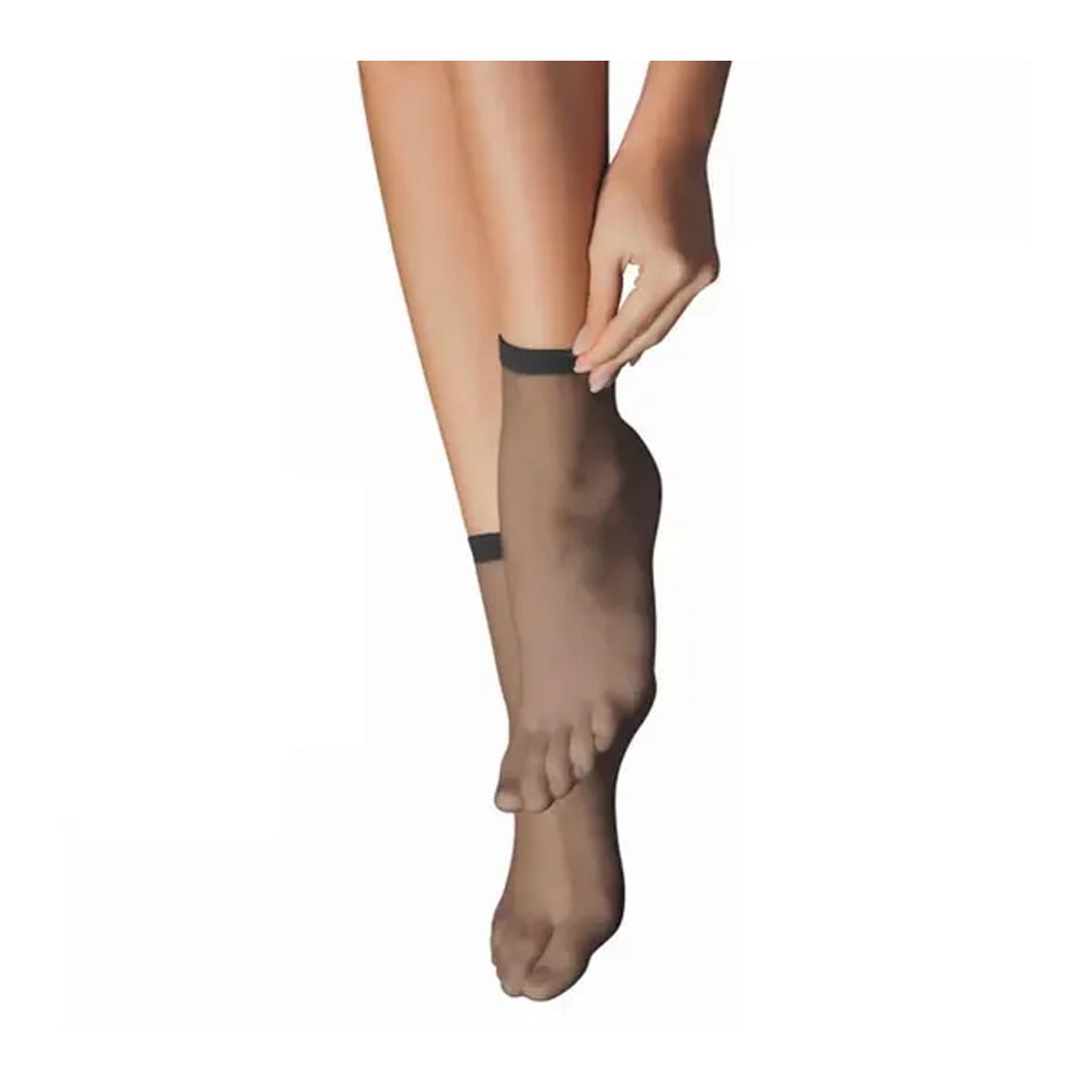 Meia Selene Soquete Fio 15 9870 Preto Meia Selene Soquete Fio 15 9870 Preto