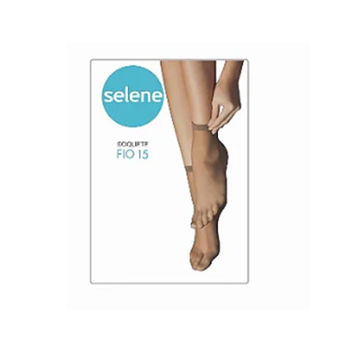 Meia Selene Soquete Fio 15 9870 Preto