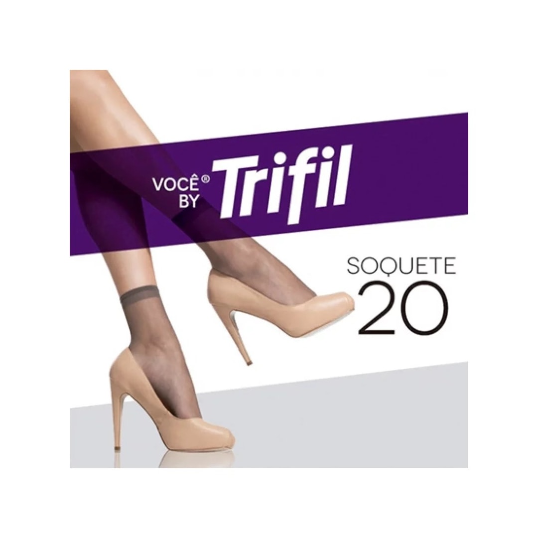 Meia Trifil Fina W06126 Branco Meia Trifil Fina W06126 Branco