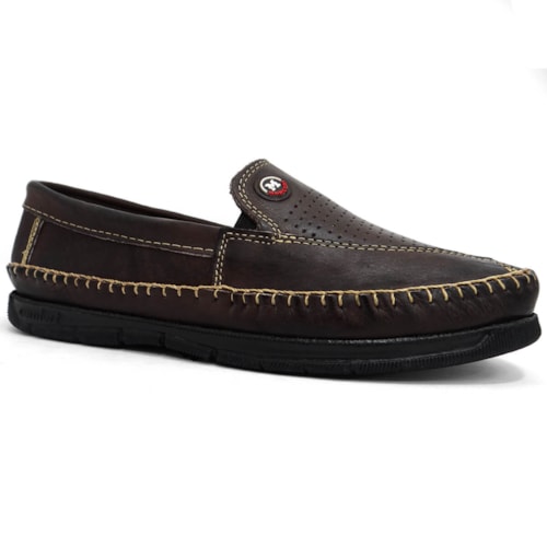 Mocassim Marconi 0100 Marrom