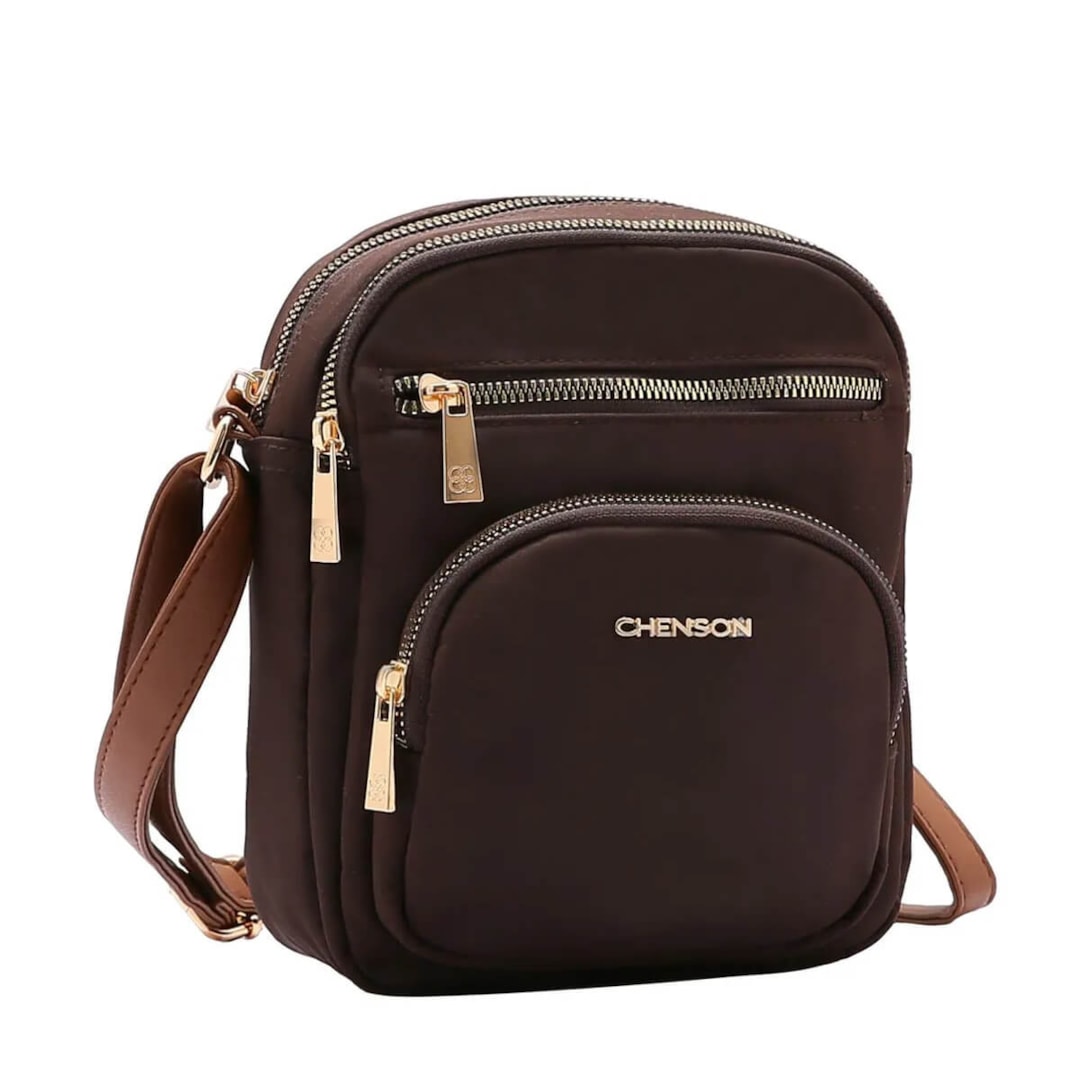 Mochila  Chenson Poliuretano 3184588 Cafe