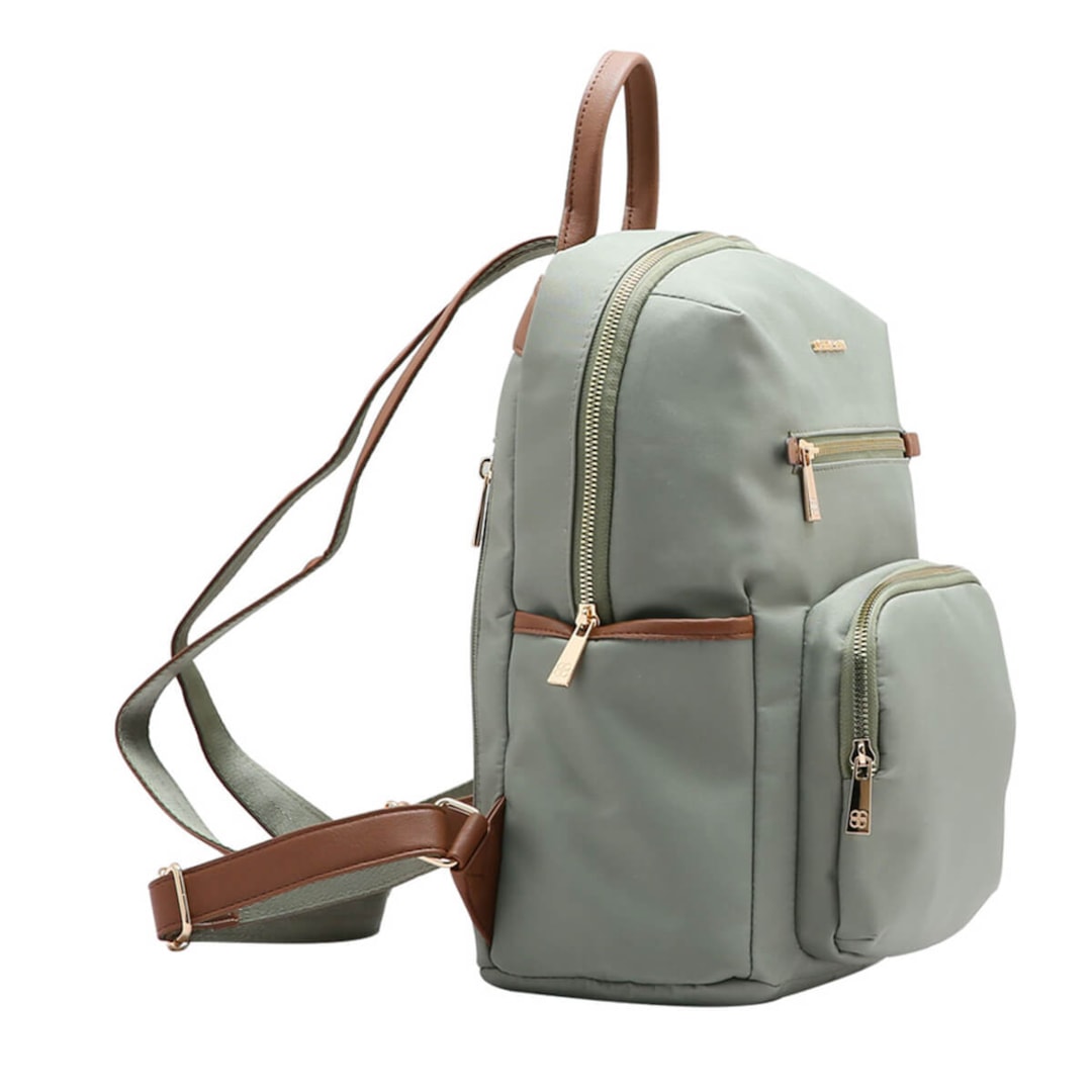 Mochila Chenson Poliuretano 8184591 Verde Musgo