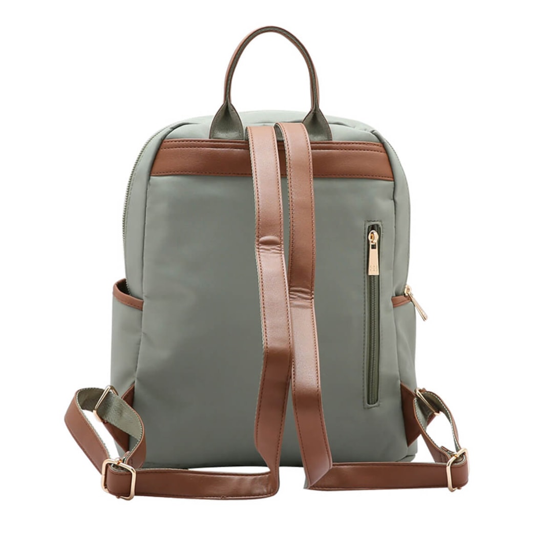 Mochila Chenson Poliuretano 8184591 Verde Musgo