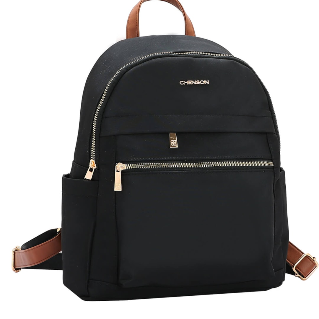 Mochila Chenson Poliuretano 8184592 Preto