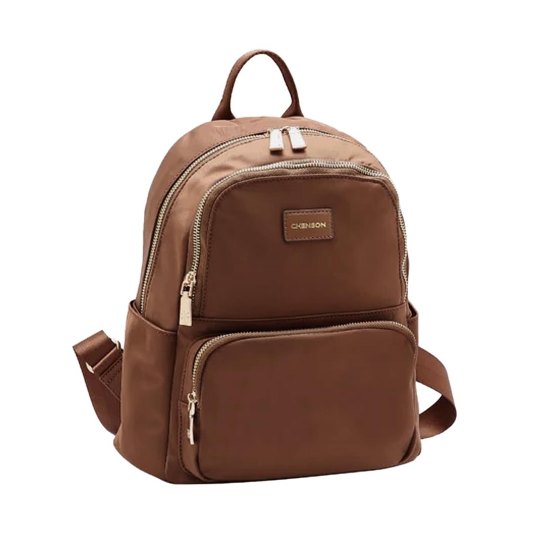 Mochila Vg Gabar Chenson Nylon 8785334 Cafe Mochila Vg Gabar Chenson Nylon 8785334 Cafe