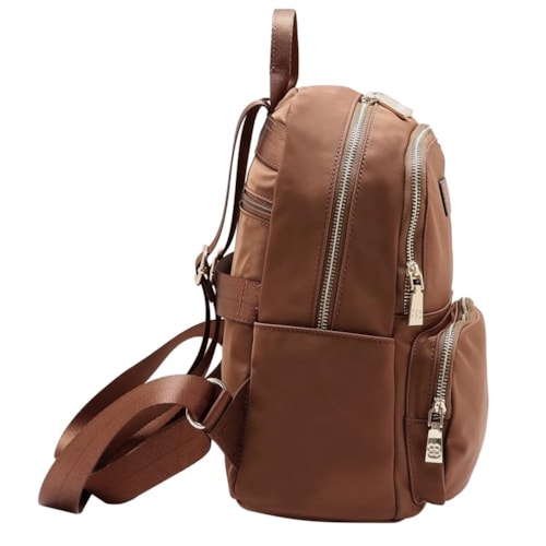 Detalhe - Mochila Vg Gabar Chenson Nylon 8785334 Cafe