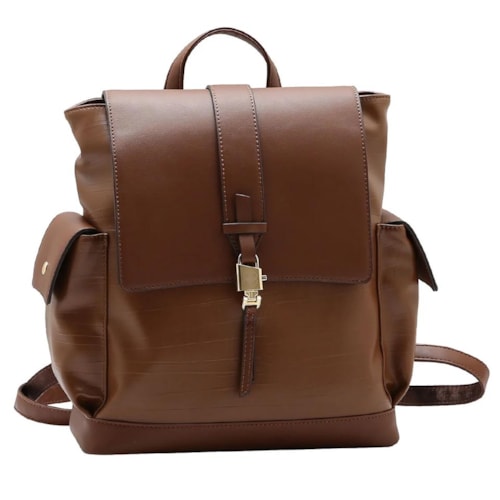 Mochila Vg Gabar Chenson Poliuretano 8485637 Cafe