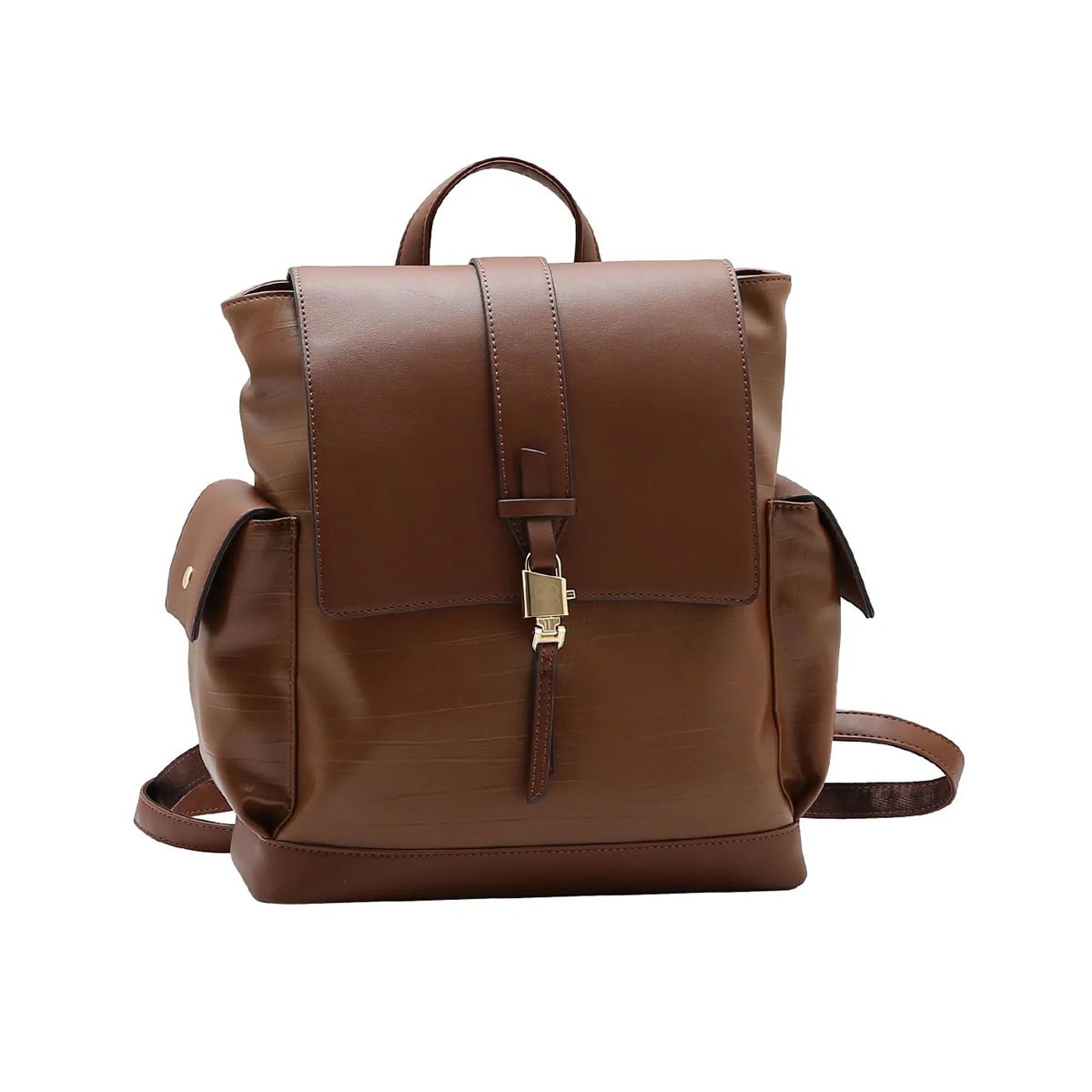 Mochila Vg Gabar Chenson Poliuretano 8485637 Cafe Mochila Vg Gabar Chenson Poliuretano 8485637 Cafe