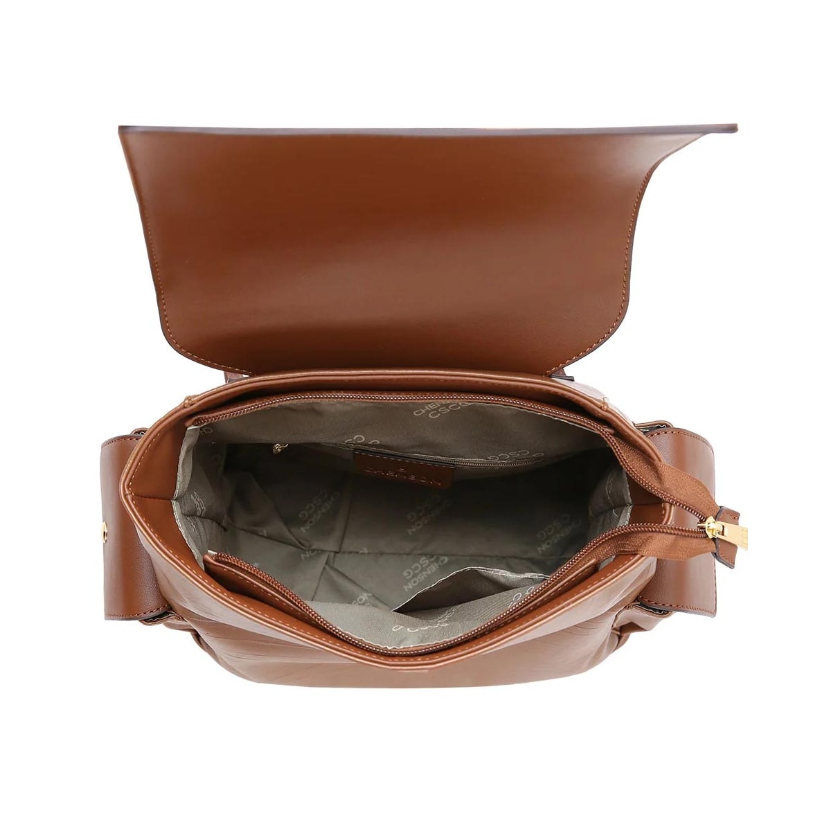 Mochila Vg Gabar Chenson Poliuretano 8485637 Cafe Mochila Vg Gabar Chenson Poliuretano 8485637 Cafe