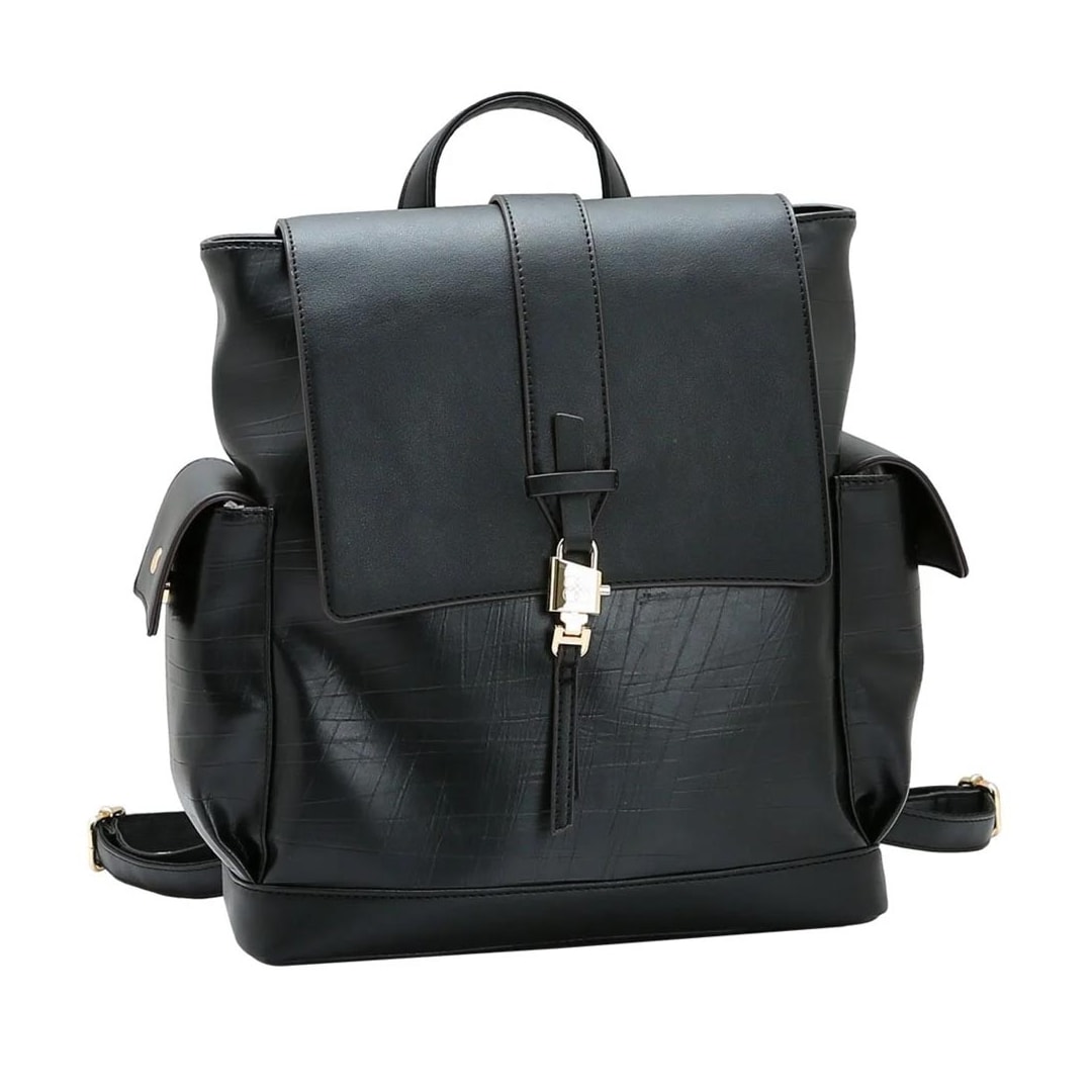 Mochila Vg Gabar Chenson Poliuretano 8485637 Preto Mochila Vg Gabar Chenson Poliuretano 8485637 Preto