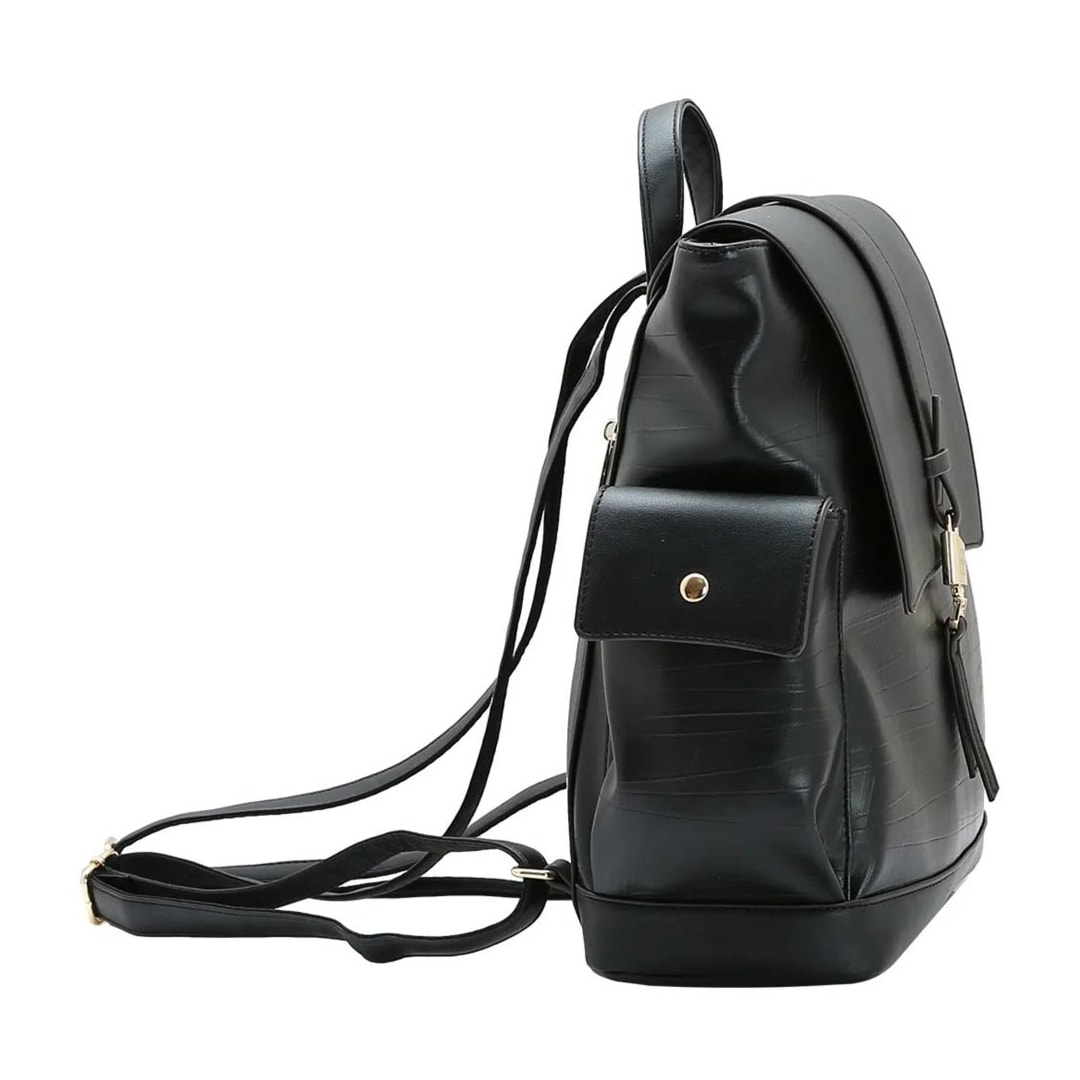 Mochila Vg Gabar Chenson Poliuretano 8485637 Preto Mochila Vg Gabar Chenson Poliuretano 8485637 Preto