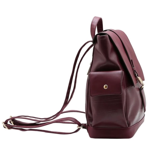 Detalhe - Mochila Vg Gabar Chenson Poliuretano 8485637 Vinho