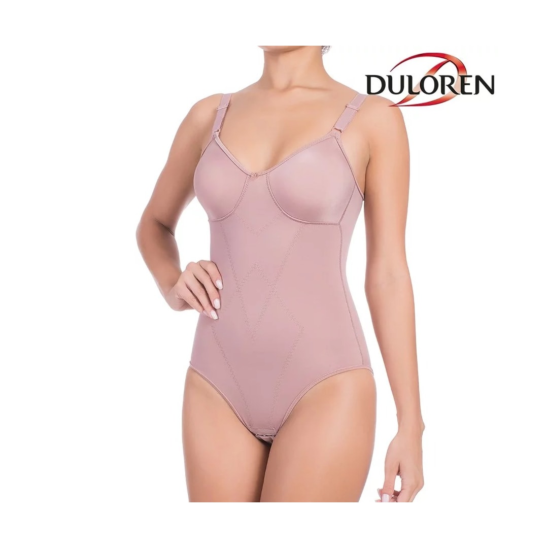 Modelador Duloren  Cetinete de Alta Compressao 113215 27-castanha